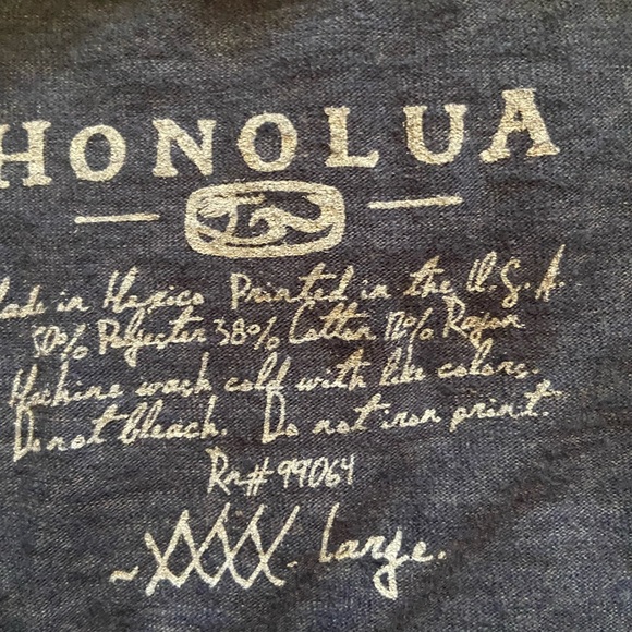 💙Mens Honolulu shirt - Picture 2 of 2